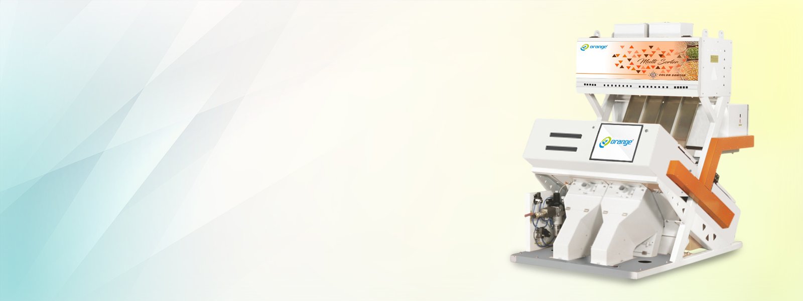 Orange Color Sorter Machine